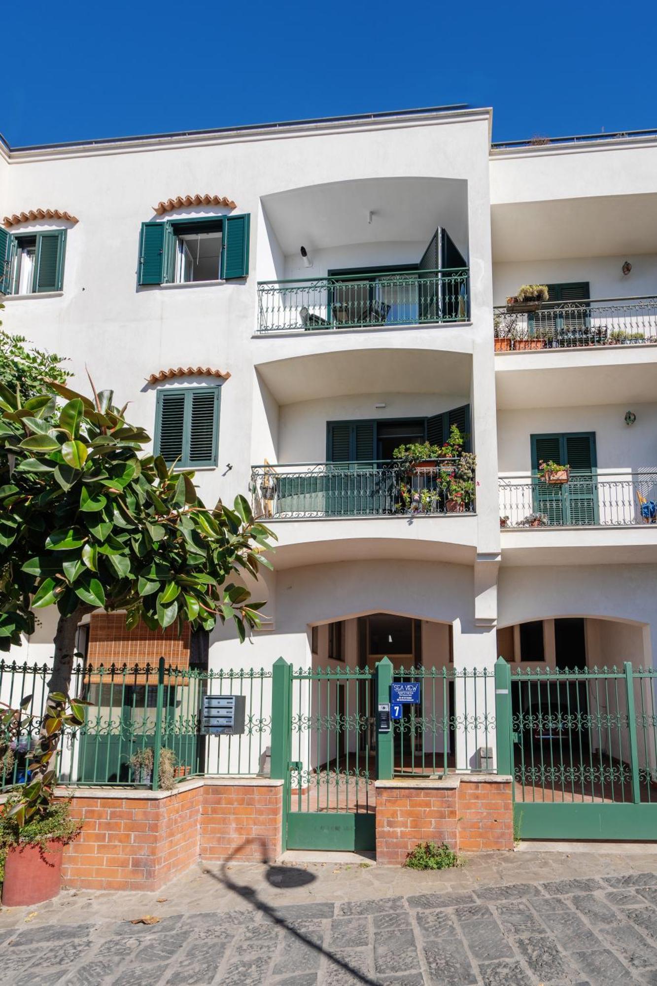 Sea View Deluxe Apartments Vico Equense Dış mekan fotoğraf