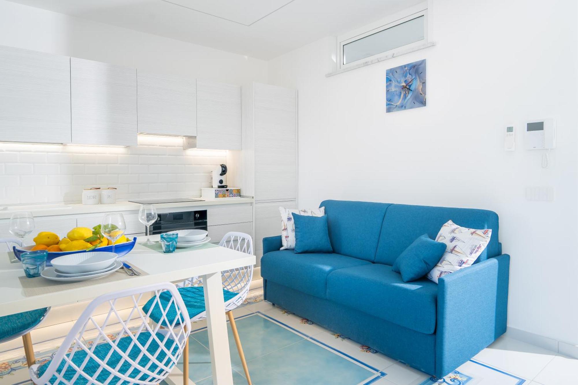 Sea View Deluxe Apartments Vico Equense Dış mekan fotoğraf